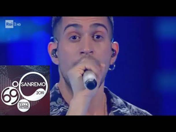 Sanremo 2019 - Il Vincitore del Festival Mahmood canta "Soldi"