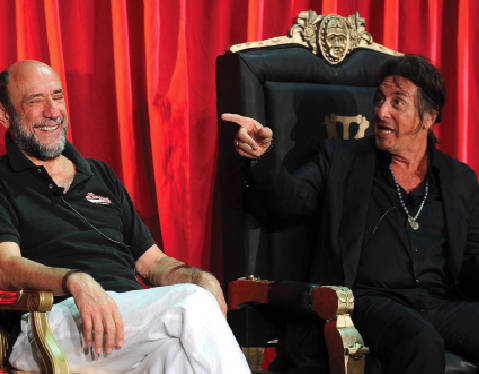 With Al Pacino